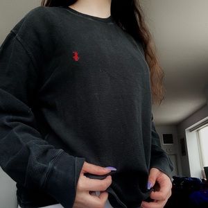 Polo Ralph Lauren Black Crewneck